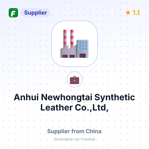 Anhui Newhongtai Synthetic Leather Co.,Ltd, – summary card, no photo uploaded yet