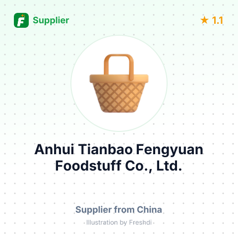 Anhui Tianbao Fengyuan Foodstuff Co., Ltd. – summary card, no photo uploaded yet