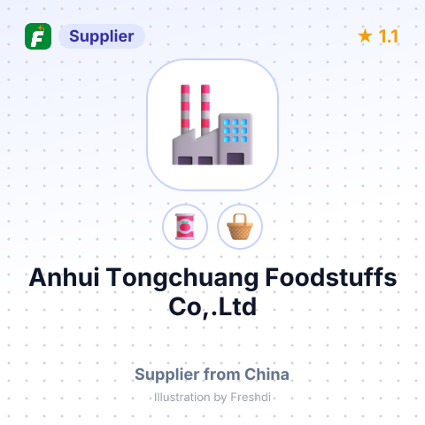 Anhui Tongchuang Foodstuffs Co,.Ltd – summary card, no photo uploaded yet