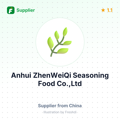 Anhui ZhenWeiQi Seasoning Food Co.,Ltd – summary card, no photo uploaded yet
