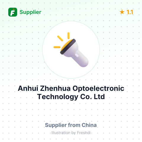 Anhui Zhenhua Optoelectronic Technology Co. Ltd – summary card, no photo uploaded yet