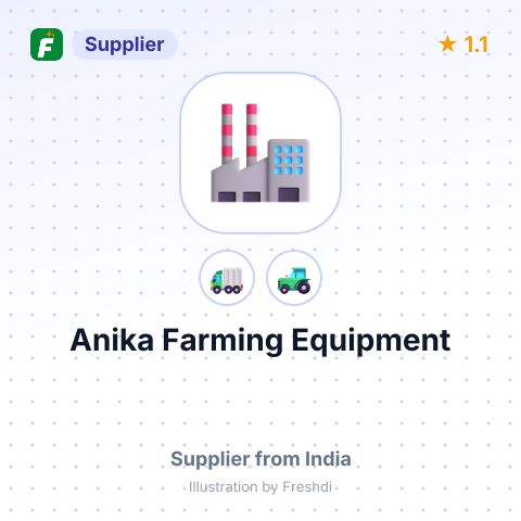 Anika Farming Equipment – summary card, no photo uploaded yet