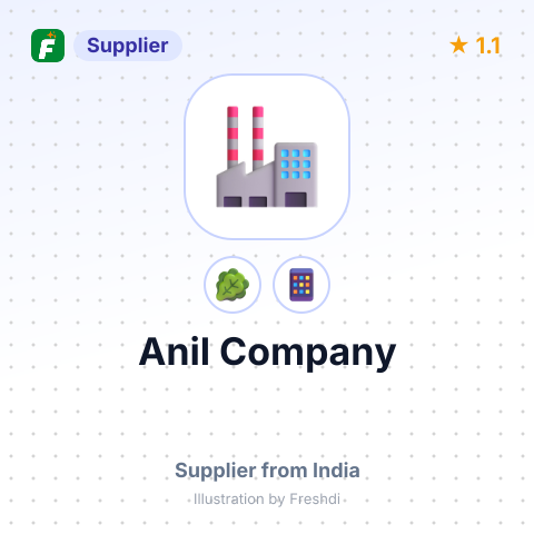 Anil Company  – summary card, no photo uploaded yet