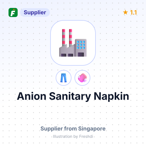 Anion Sanitary Napkin – summary card, no photo uploaded yet