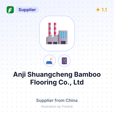 Anji Shuangcheng Bamboo Flooring Co., Ltd – summary card, no photo uploaded yet