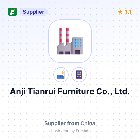 Anji Tianrui Furniture Co., Ltd. – summary card, no photo uploaded yet