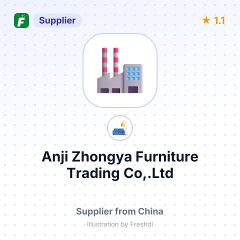 Anji Zhongya Furniture Trading Co,.Ltd – summary card, no photo uploaded yet