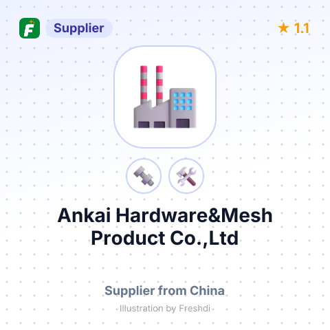 Ankai Hardware&Mesh Product Co.,Ltd – summary card, no photo uploaded yet