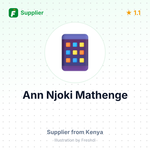 Ann Njoki Mathenge – summary card, no photo uploaded yet