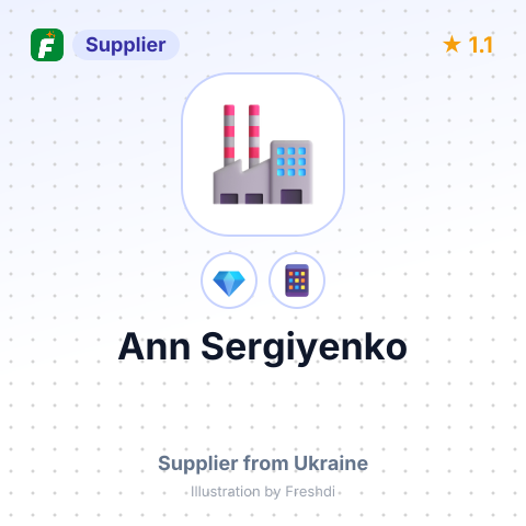 Ann Sergiyenko – summary card, no photo uploaded yet
