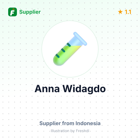 Anna Widagdo – summary card, no photo uploaded yet