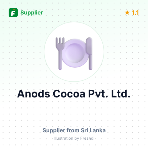 Anods Cocoa Pvt. Ltd. – summary card, no photo uploaded yet