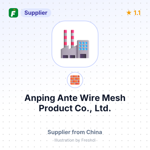 Anping Ante Wire Mesh Product Co., Ltd. – summary card, no photo uploaded yet