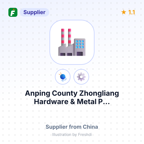 Anping County Zhongliang Hardware & Metal P... – summary card, no photo uploaded yet