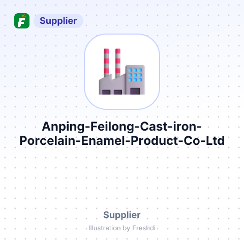 Anping Feilong Cast-iron Porcelain Enamel Product Co.,Ltd – summary card, no photo uploaded yet