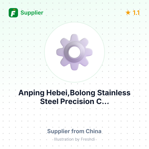 Anping Hebei,Bolong Stainless Steel Precision C... – summary card, no photo uploaded yet