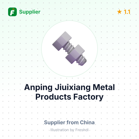 Anping Jiuixiang Metal Products Factory – summary card, no photo uploaded yet