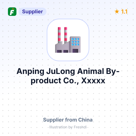 Anping JuLong Animal By-product Co., Xxxxx – summary card, no photo uploaded yet