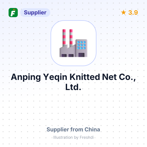 Anping Yeqin Knitted Net Co., Ltd. – summary card, no photo uploaded yet