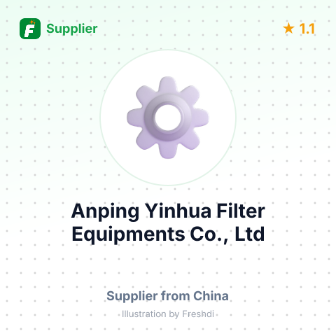 Anping Yinhua Filter Equipments Co., Ltd – summary card, no photo uploaded yet