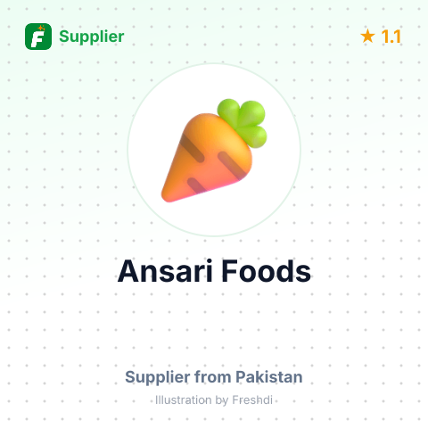 Ansari Foods  – summary card, no photo uploaded yet