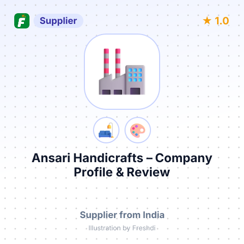 Ansari Handicrafts – summary card, no photo uploaded yet