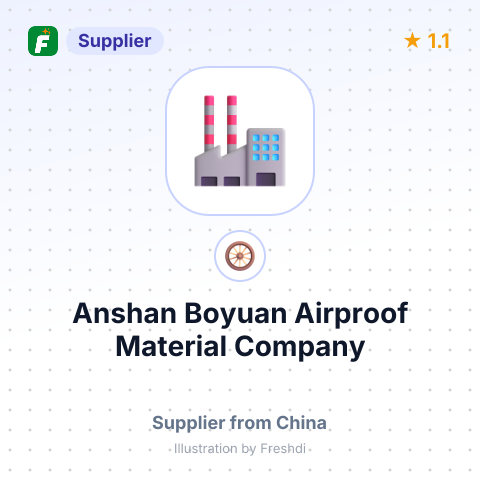 Anshan Boyuan Airproof Material Company – summary card, no photo uploaded yet