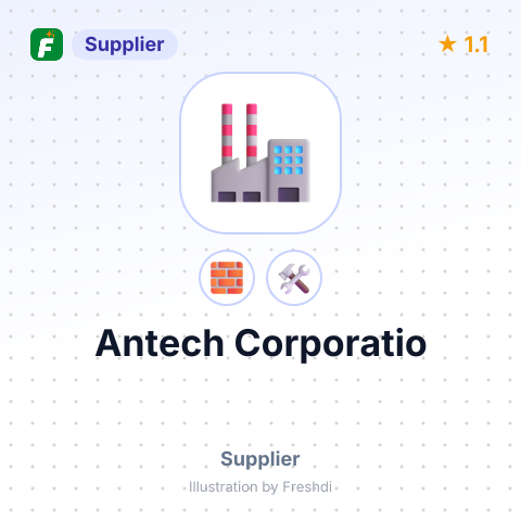Antech Corporatio – summary card, no photo uploaded yet