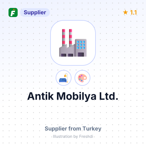 Antik Mobilya Ltd. – summary card, no photo uploaded yet