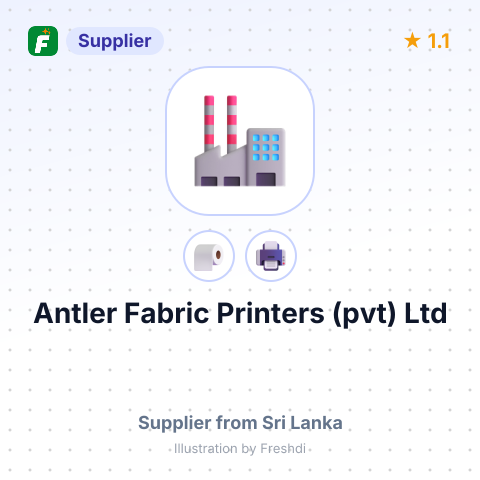 Antler Fabric Printers (pvt) Ltd – summary card, no photo uploaded yet