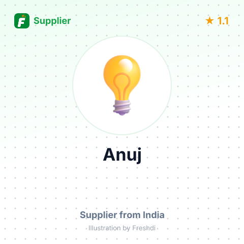 Anuj  – summary card, no photo uploaded yet