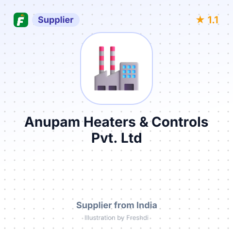 Anupam Heaters & Controls Pvt. Ltd – summary card, no photo uploaded yet