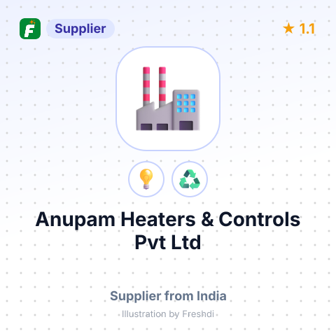 Anupam Heaters & Controls Pvt Ltd – summary card, no photo uploaded yet