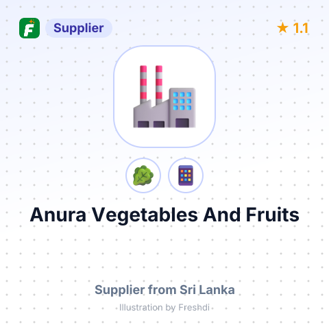 Anura Vegetables And Fruits – summary card, no photo uploaded yet
