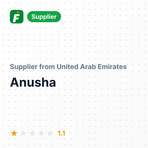 Anusha  – summary card, no photo uploaded yet