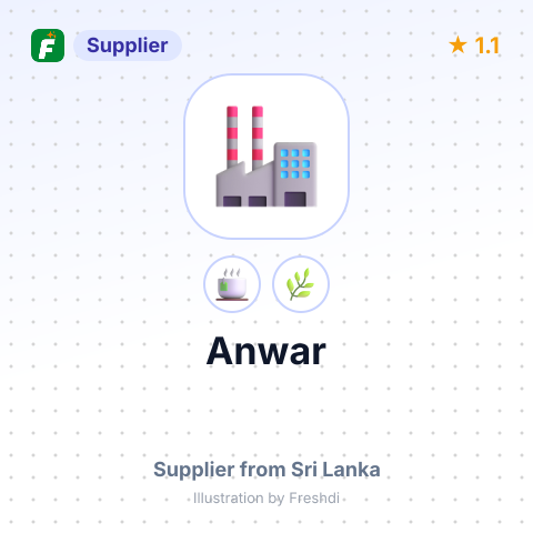 Anwar  – summary card, no photo uploaded yet