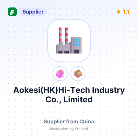 Aokesi(HK)Hi-Tech Industry Co., Limited – summary card, no photo uploaded yet