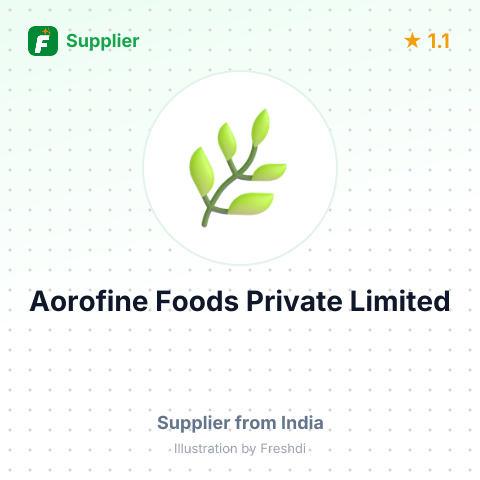 Aorofine Foods Private Limited  – summary card, no photo uploaded yet