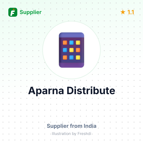 Aparna Distribute  – summary card, no photo uploaded yet