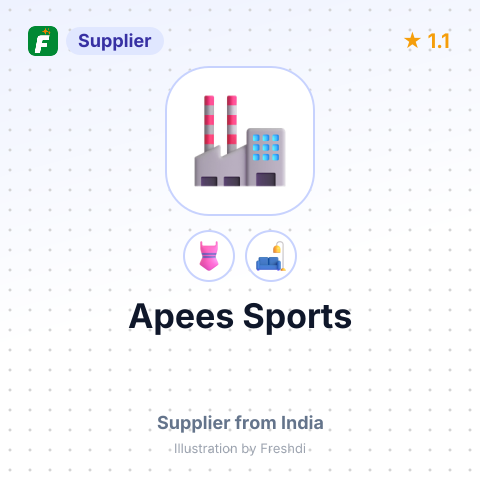 Apees Sports – summary card, no photo uploaded yet
