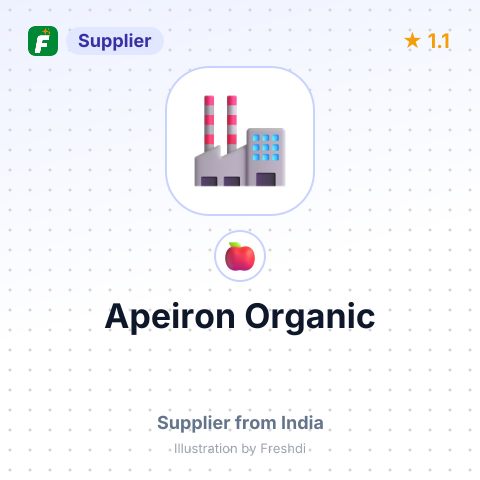 Apeiron Organic  – summary card, no photo uploaded yet