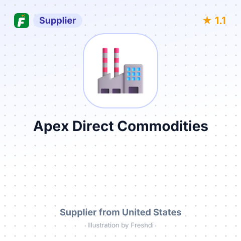 Apex Direct Commodities – summary card, no photo uploaded yet
