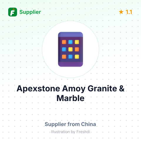 Apexstone Amoy Granite & Marble – summary card, no photo uploaded yet