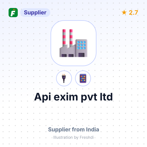 Api exim pvt ltd – summary card, no photo uploaded yet