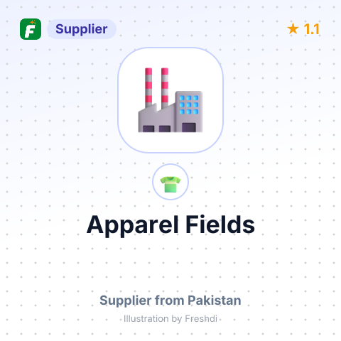 Apparel Fields – summary card, no photo uploaded yet