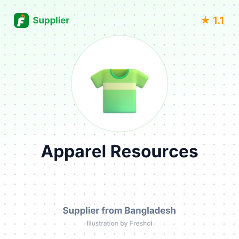Apparel Resources – summary card, no photo uploaded yet