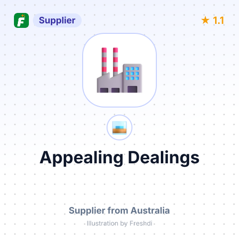 Appealing Dealings – summary card, no photo uploaded yet