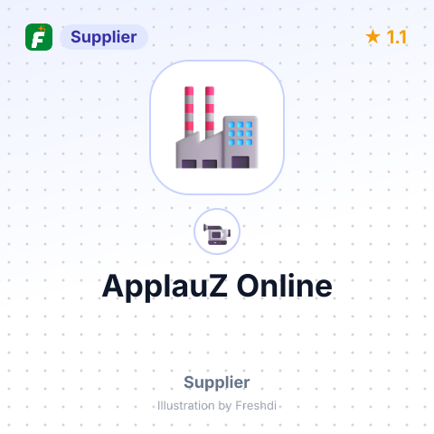 ApplauZ Online – summary card, no photo uploaded yet