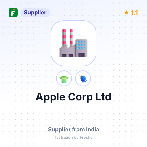 Apple Corp Ltd  – summary card, no photo uploaded yet