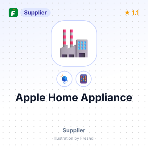 Apple Home Appliance – summary card, no photo uploaded yet
